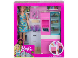 Barbie Estate Refrigerator Playset  (Multicolor)